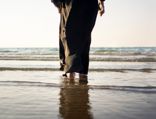 Le hijab à la mer