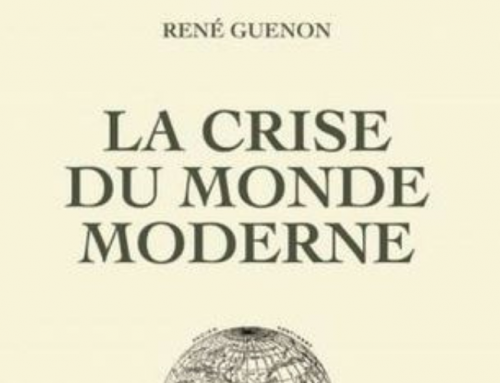 Cercle de lecture : La crise du monde moderne, René Guénon